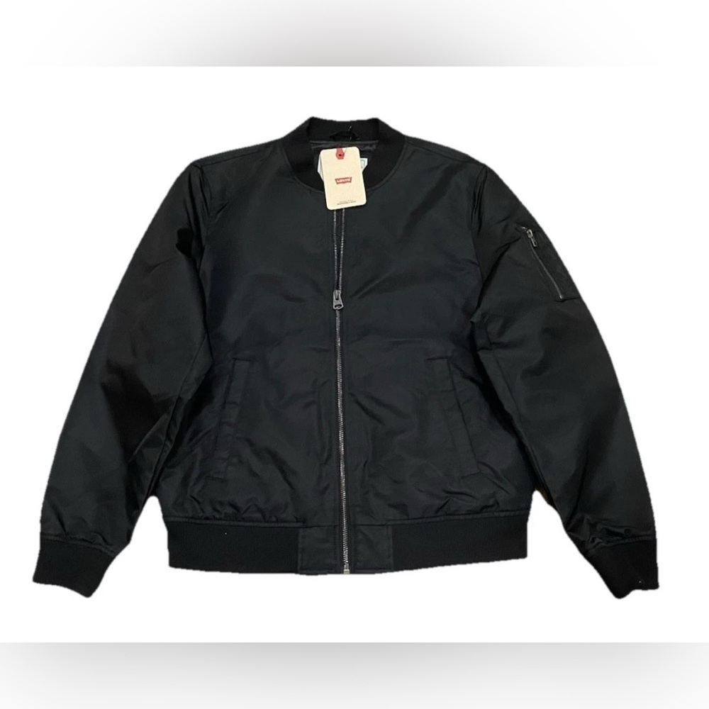 Levi’s Satin Bomber Flight Jacket